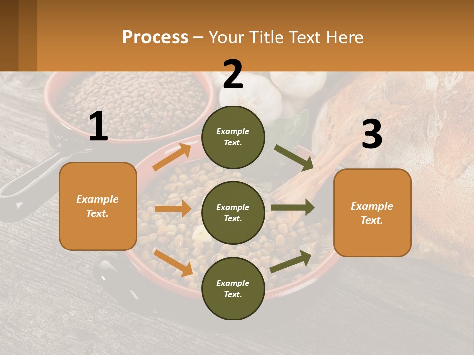 Background Green Barley PowerPoint Template