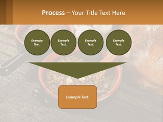 Background Green Barley PowerPoint Template