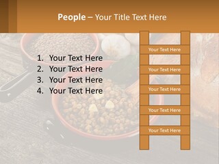 Background Green Barley PowerPoint Template