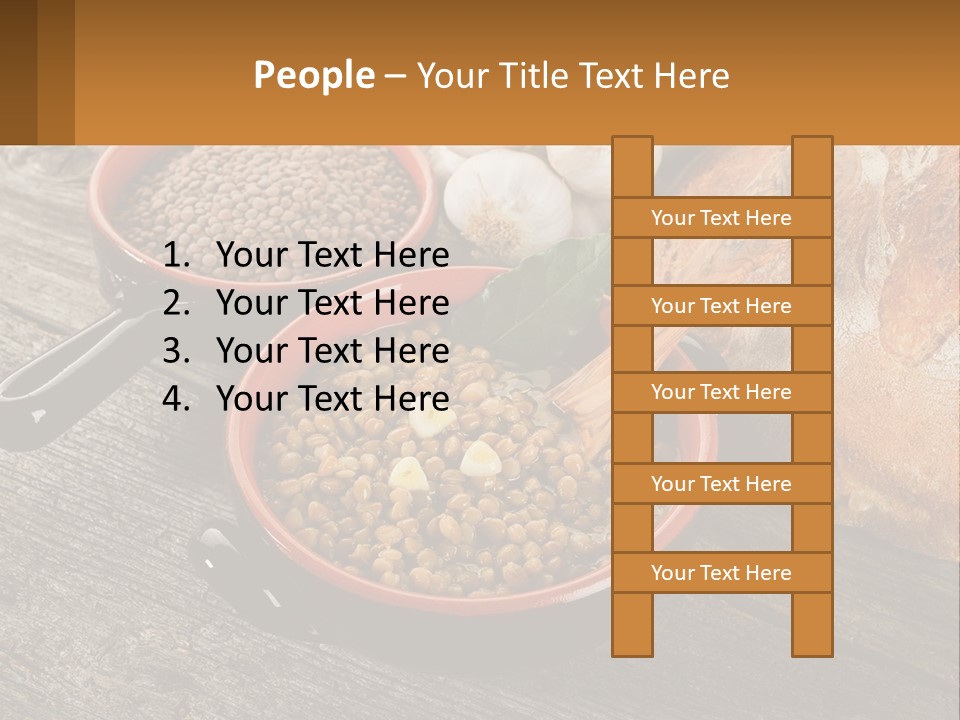 Background Green Barley PowerPoint Template