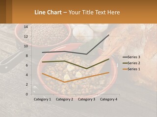 Background Green Barley PowerPoint Template