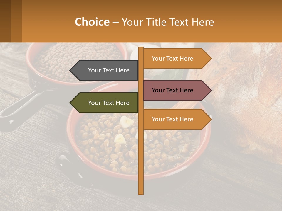 Background Green Barley PowerPoint Template