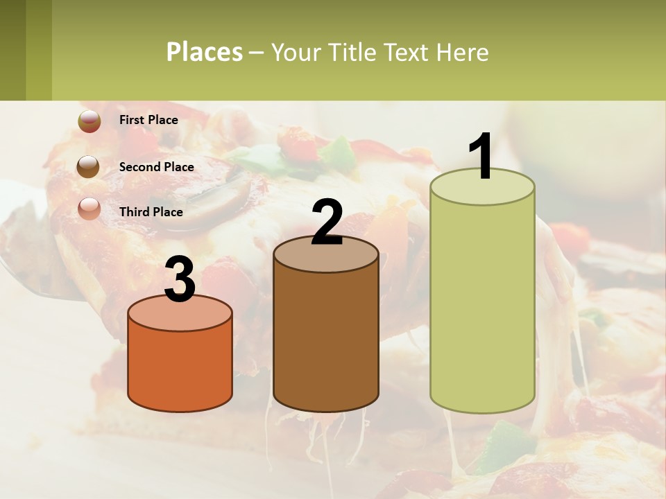 Lunch Tasty Junk PowerPoint Template