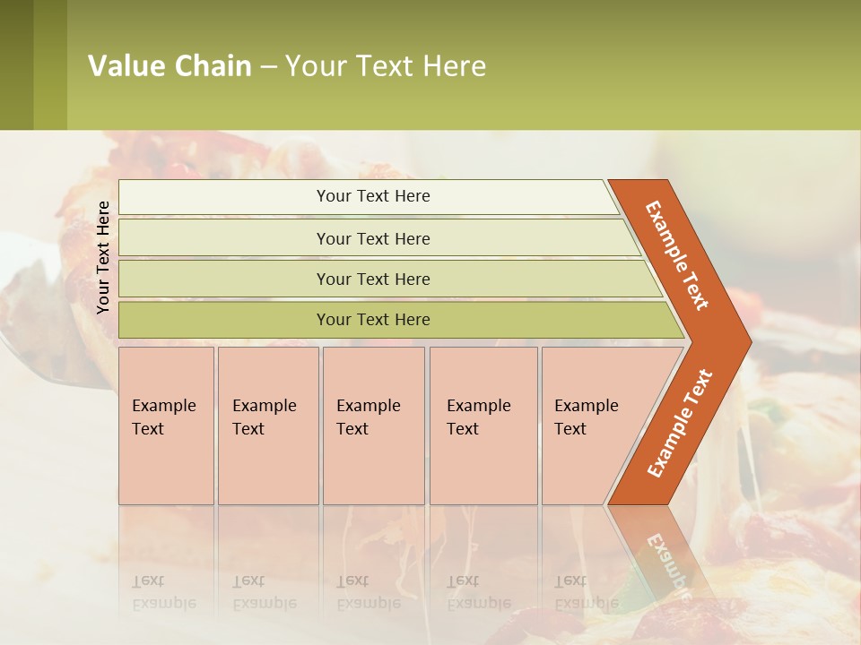 Lunch Tasty Junk PowerPoint Template