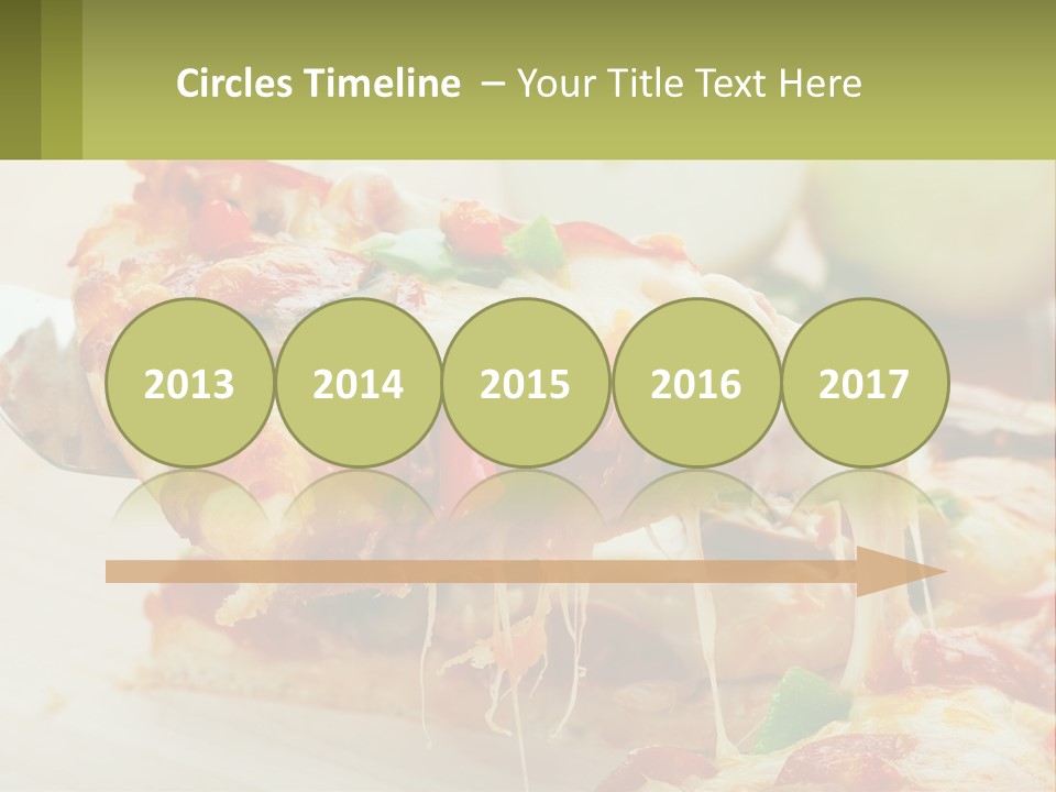 Lunch Tasty Junk PowerPoint Template