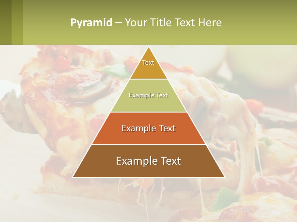 Lunch Tasty Junk PowerPoint Template