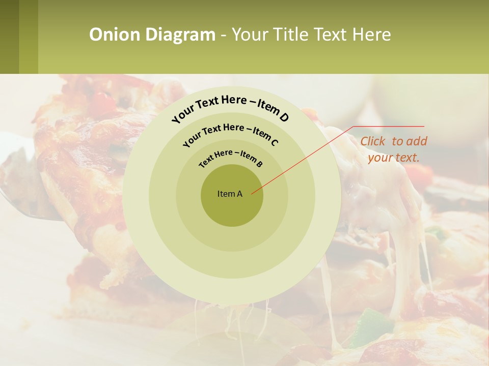 Lunch Tasty Junk PowerPoint Template