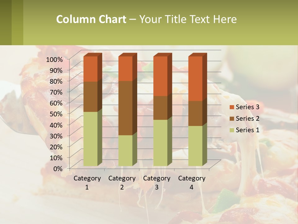 Lunch Tasty Junk PowerPoint Template