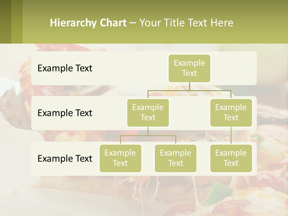 Lunch Tasty Junk PowerPoint Template