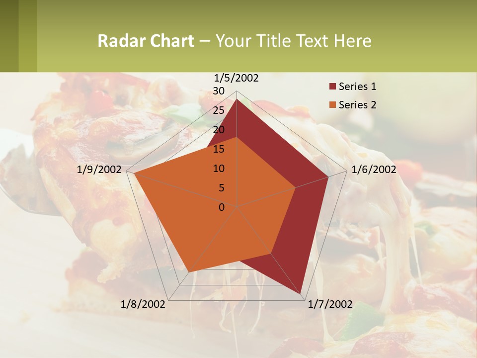 Lunch Tasty Junk PowerPoint Template