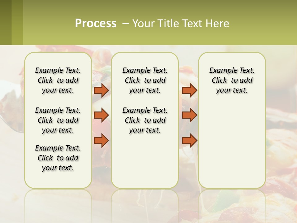 Lunch Tasty Junk PowerPoint Template
