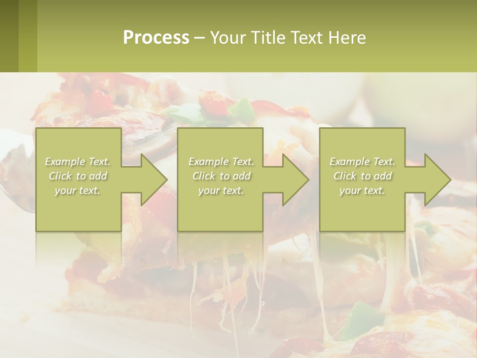 Lunch Tasty Junk PowerPoint Template