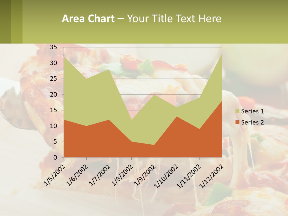 Lunch Tasty Junk PowerPoint Template