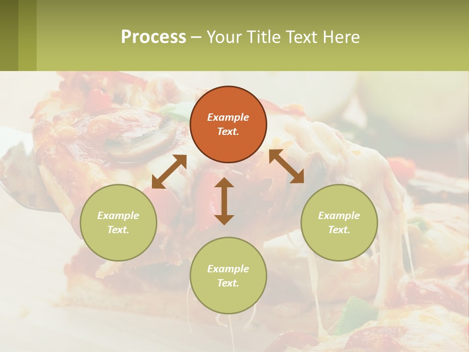 Lunch Tasty Junk PowerPoint Template