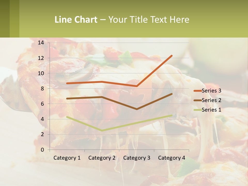 Lunch Tasty Junk PowerPoint Template
