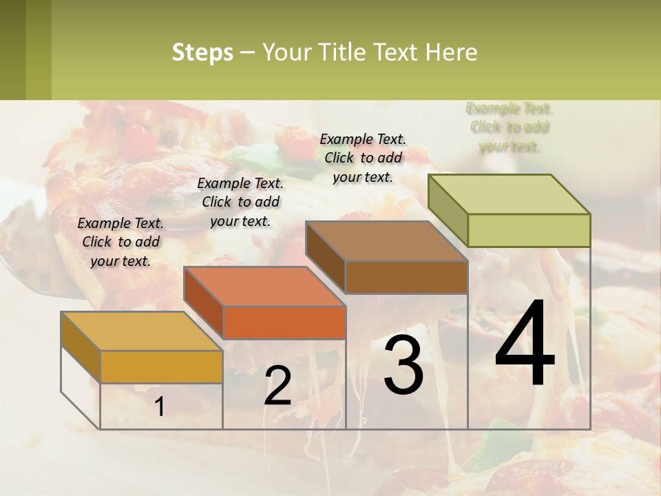 Lunch Tasty Junk PowerPoint Template