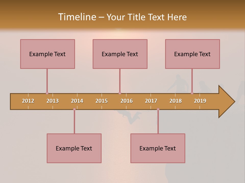 Moving Person Male PowerPoint Template