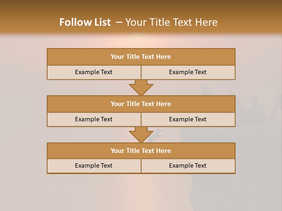 Moving Person Male PowerPoint Template