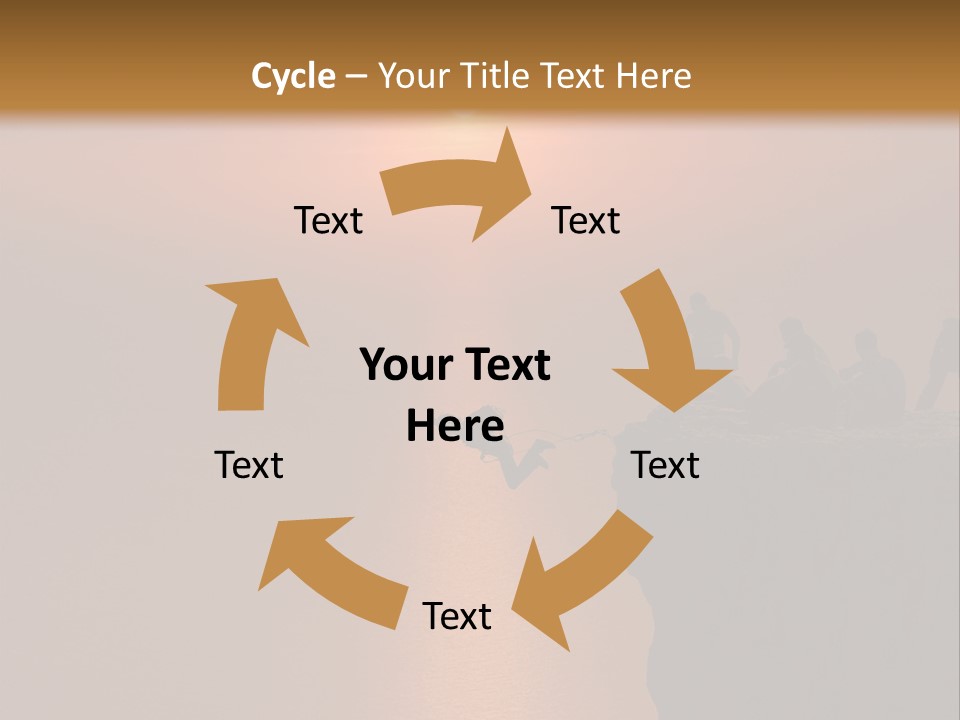 Moving Person Male PowerPoint Template