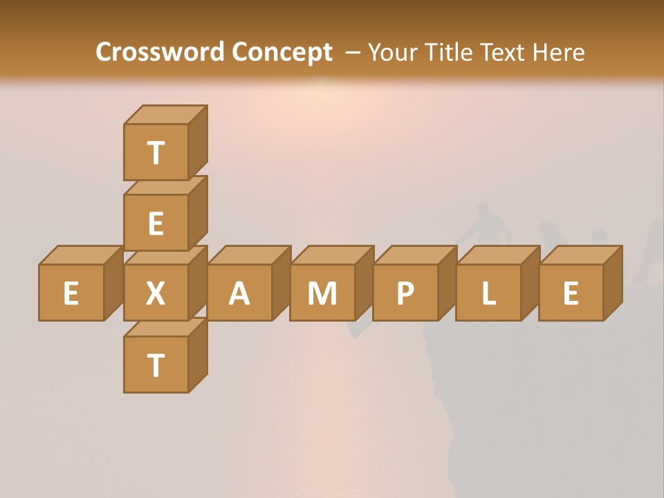 Moving Person Male PowerPoint Template