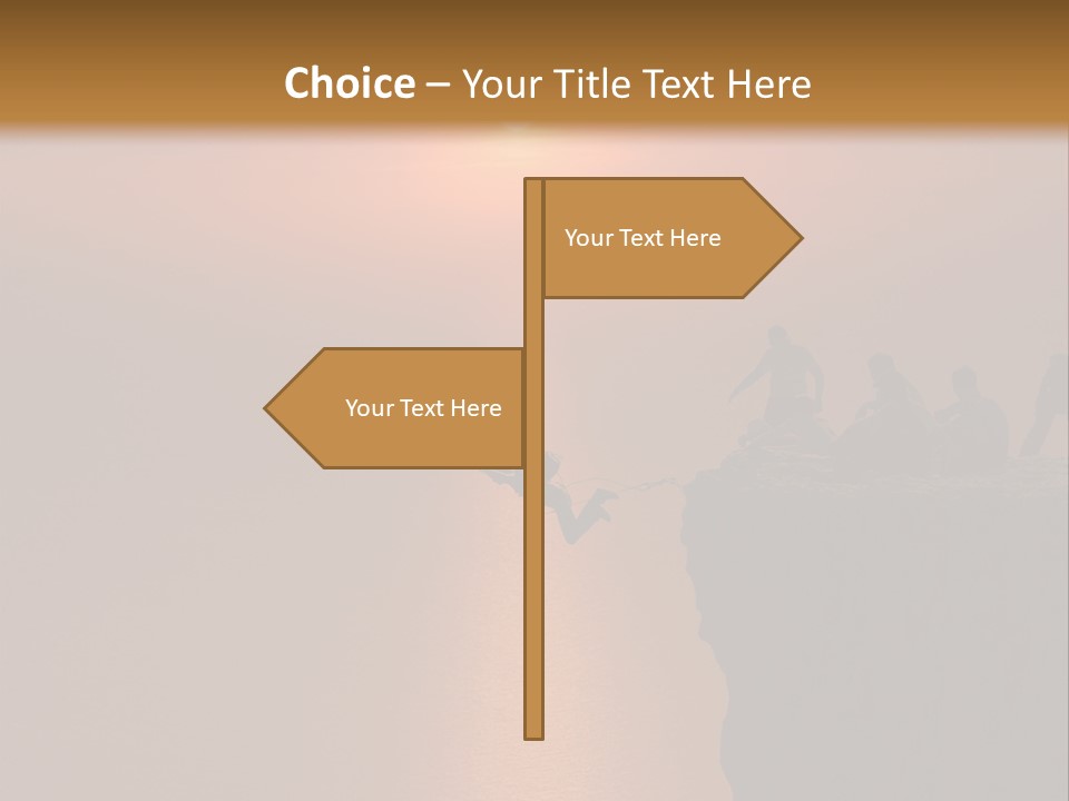 Moving Person Male PowerPoint Template