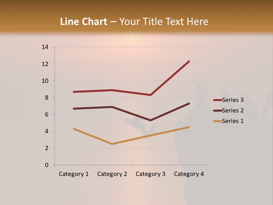 Moving Person Male PowerPoint Template