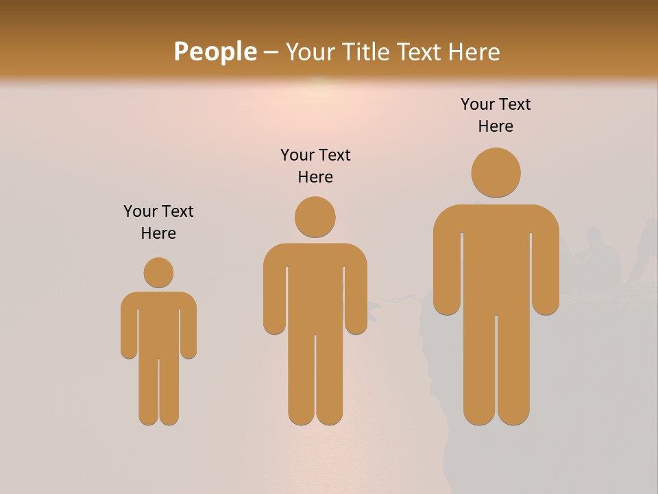 Moving Person Male PowerPoint Template