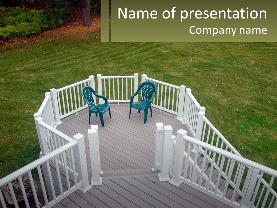 Baluster Rail Composite PowerPoint Template