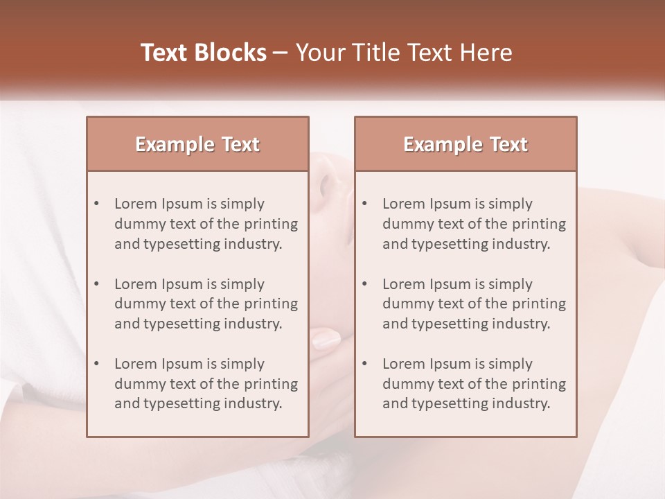 Therapy Natural Spa PowerPoint Template