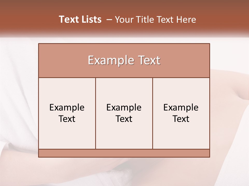 Therapy Natural Spa PowerPoint Template