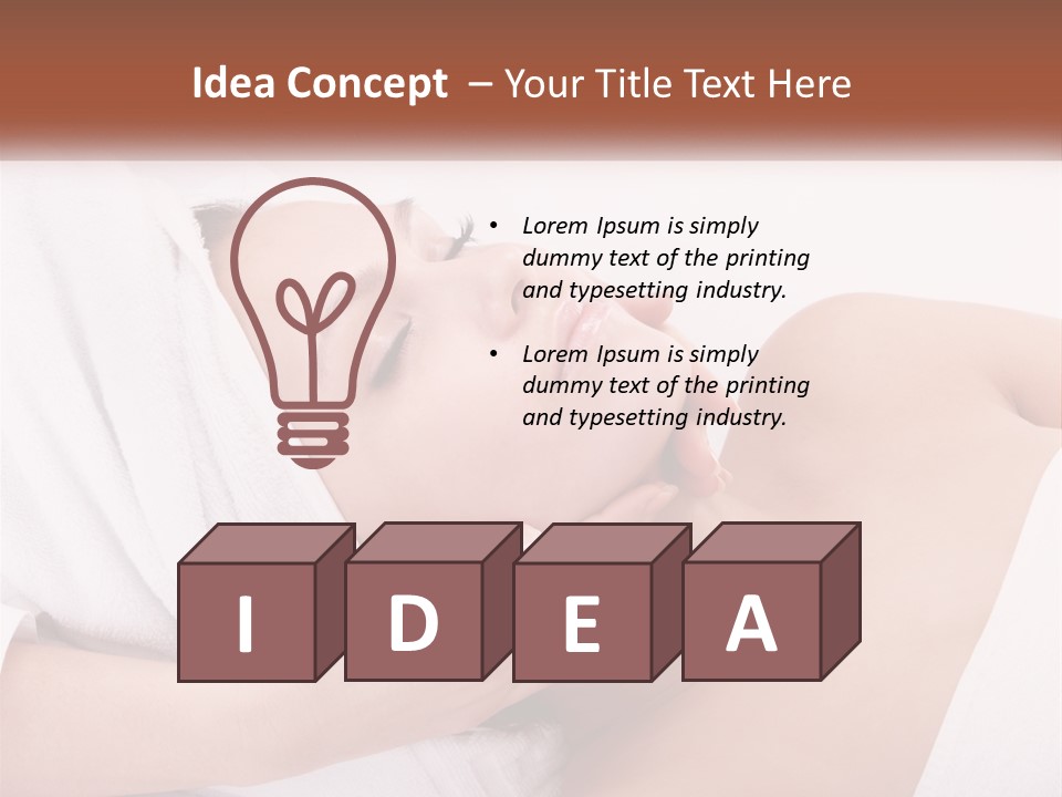 Therapy Natural Spa PowerPoint Template