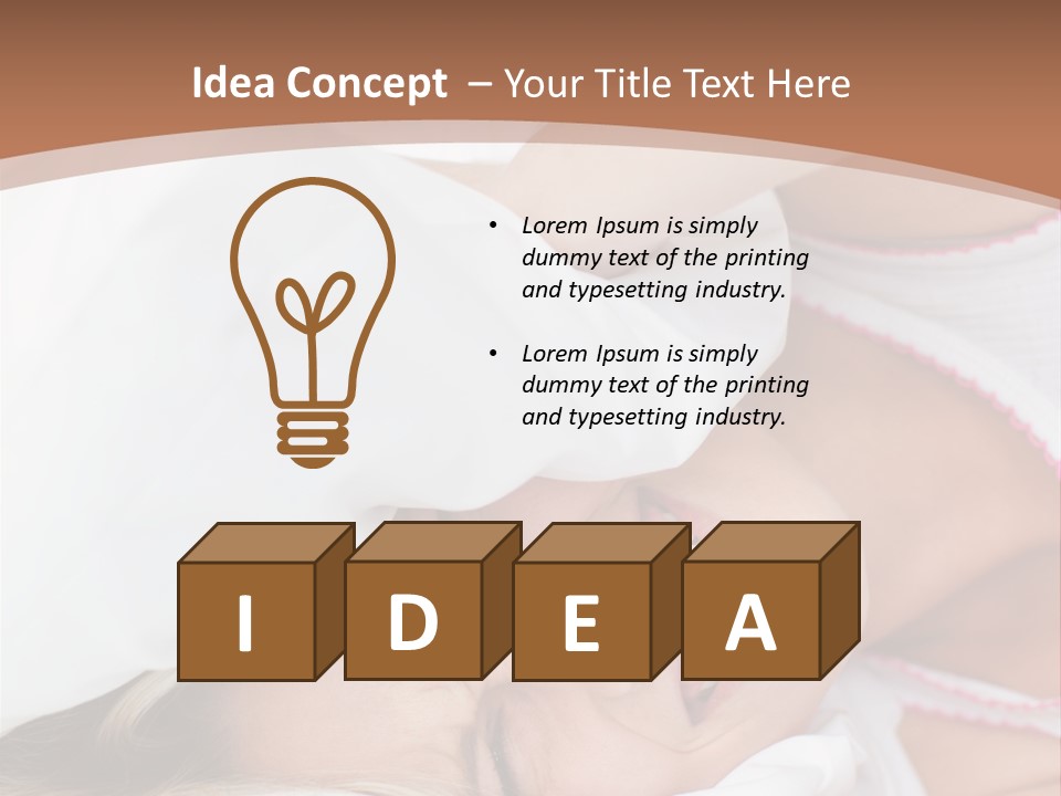 Noise Sleeper Loud PowerPoint Template