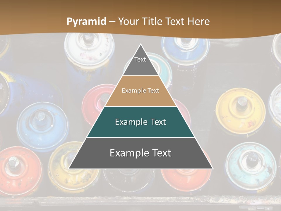 Artist House Rainbow PowerPoint Template