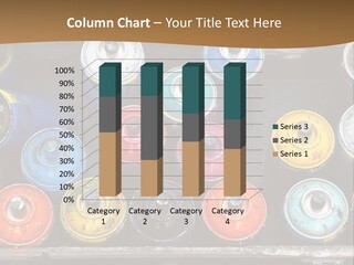 Artist House Rainbow PowerPoint Template