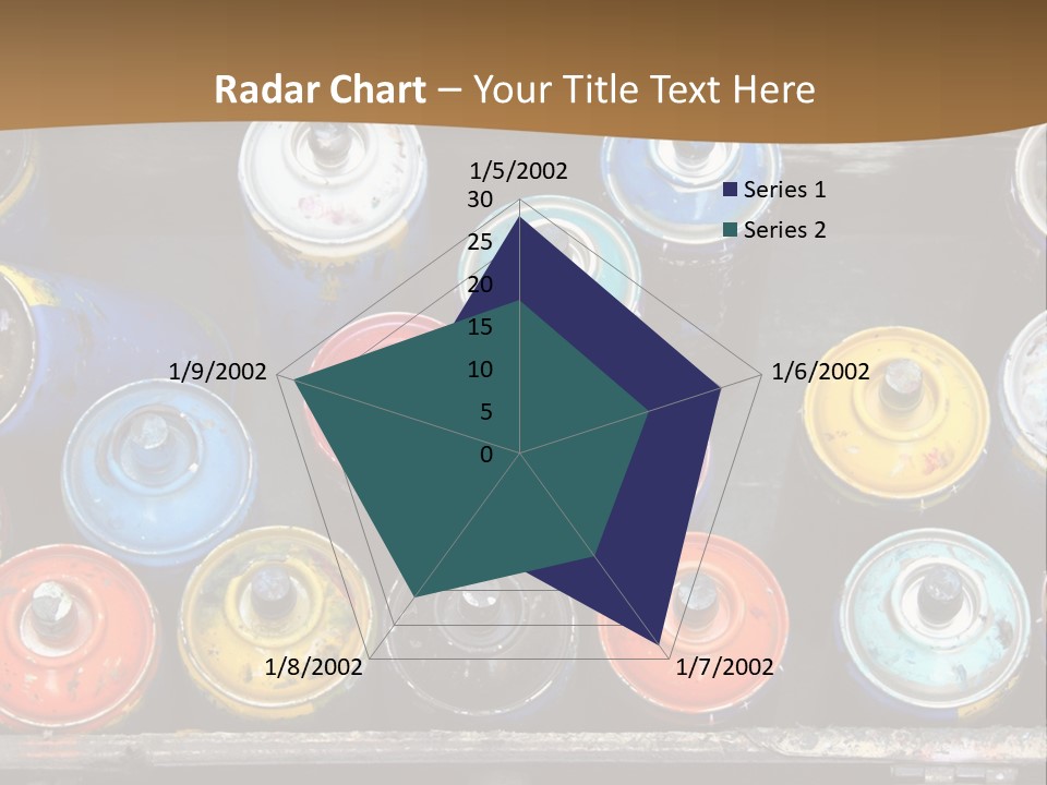 Artist House Rainbow PowerPoint Template
