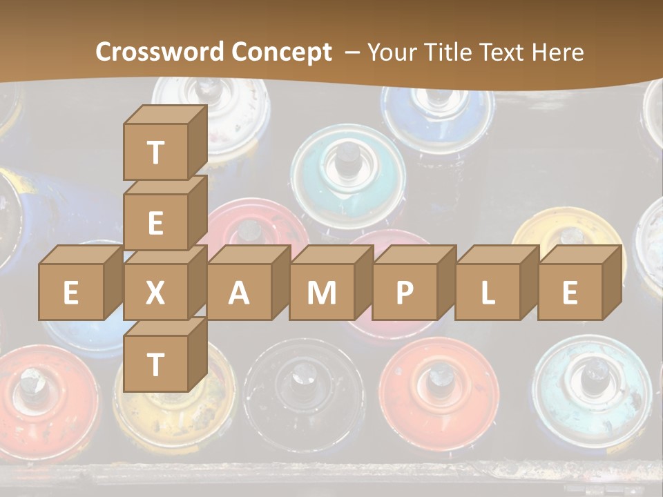 Artist House Rainbow PowerPoint Template