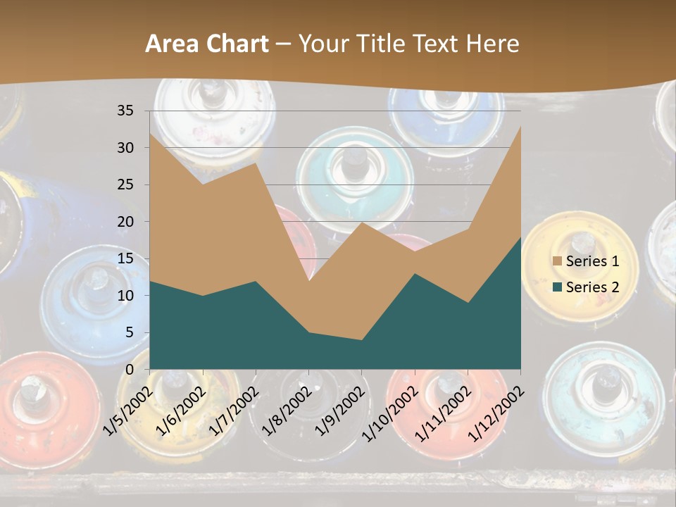 Artist House Rainbow PowerPoint Template