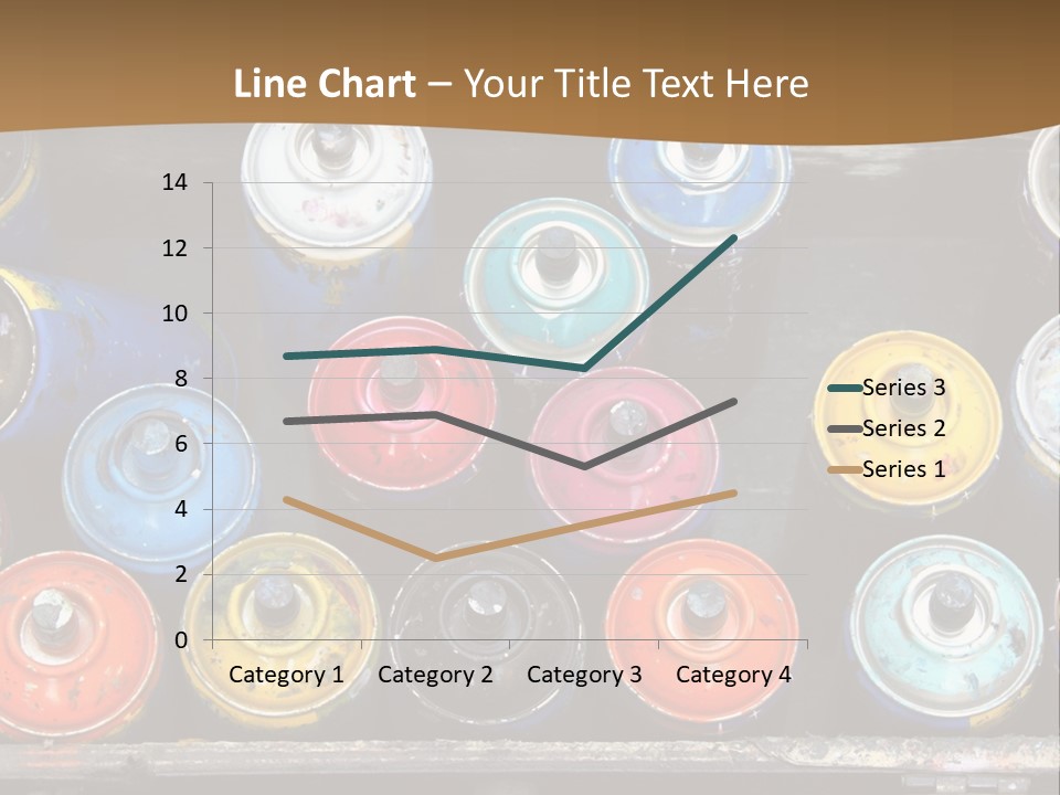 Artist House Rainbow PowerPoint Template