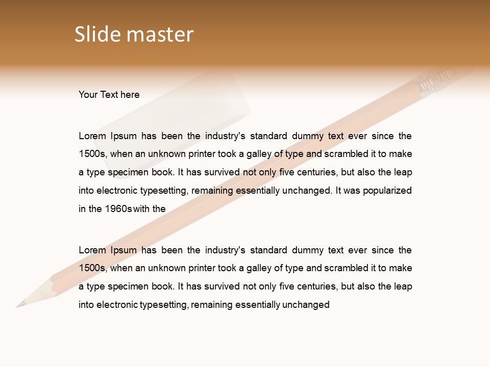 Pastel Drawing Study PowerPoint Template