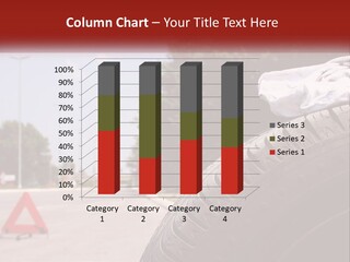 Land Travel Red PowerPoint Template