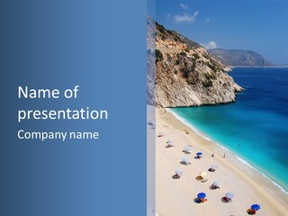 Scenic Paradise Exotic PowerPoint Template