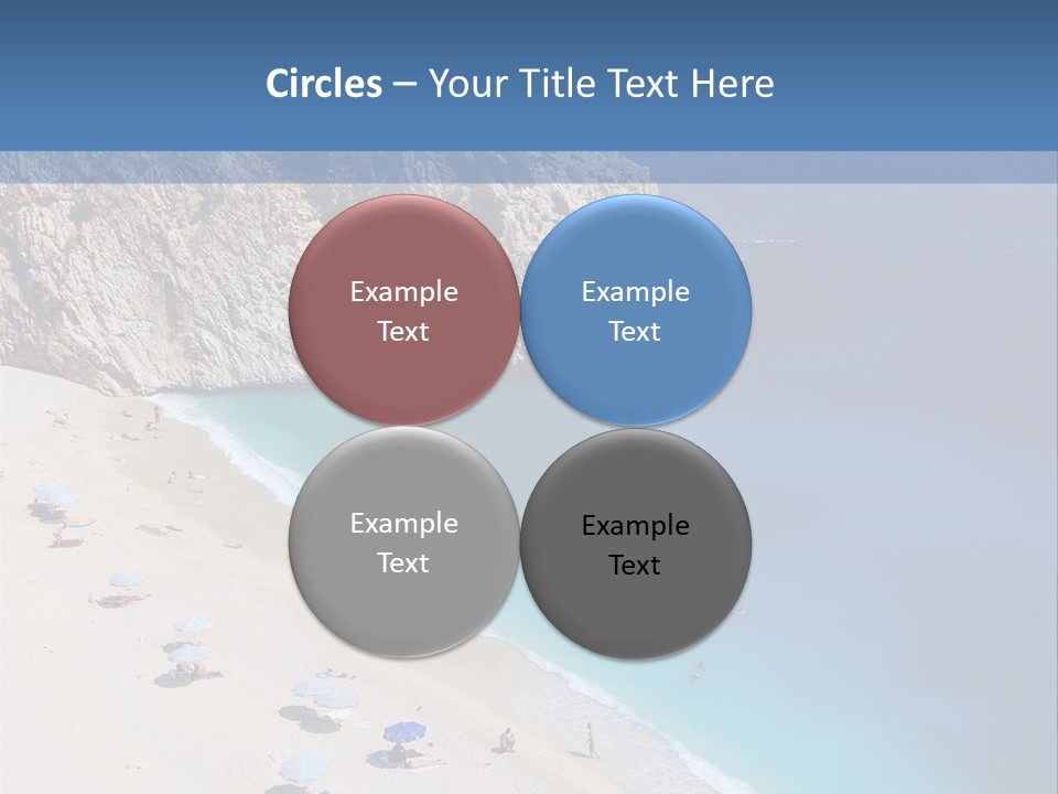 Scenic Paradise Exotic PowerPoint Template