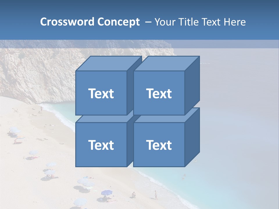 Scenic Paradise Exotic PowerPoint Template