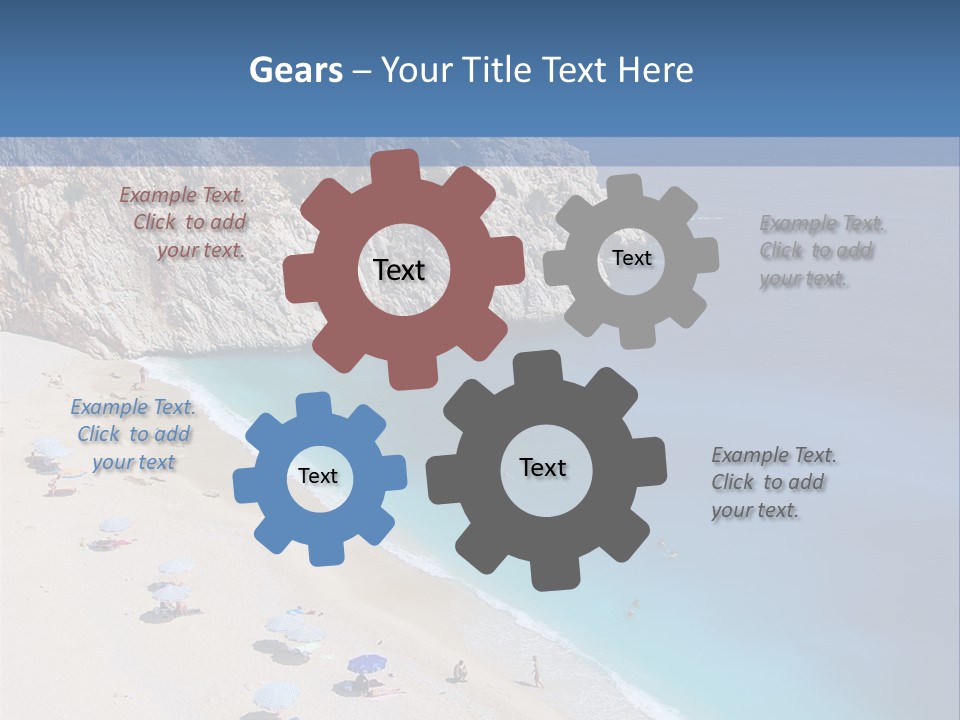 Scenic Paradise Exotic PowerPoint Template