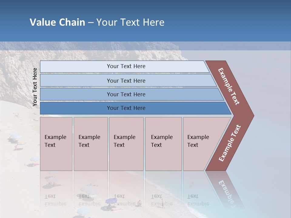 Scenic Paradise Exotic PowerPoint Template