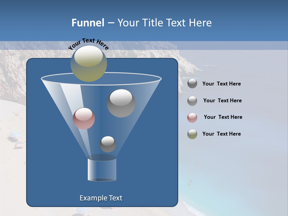 Scenic Paradise Exotic PowerPoint Template