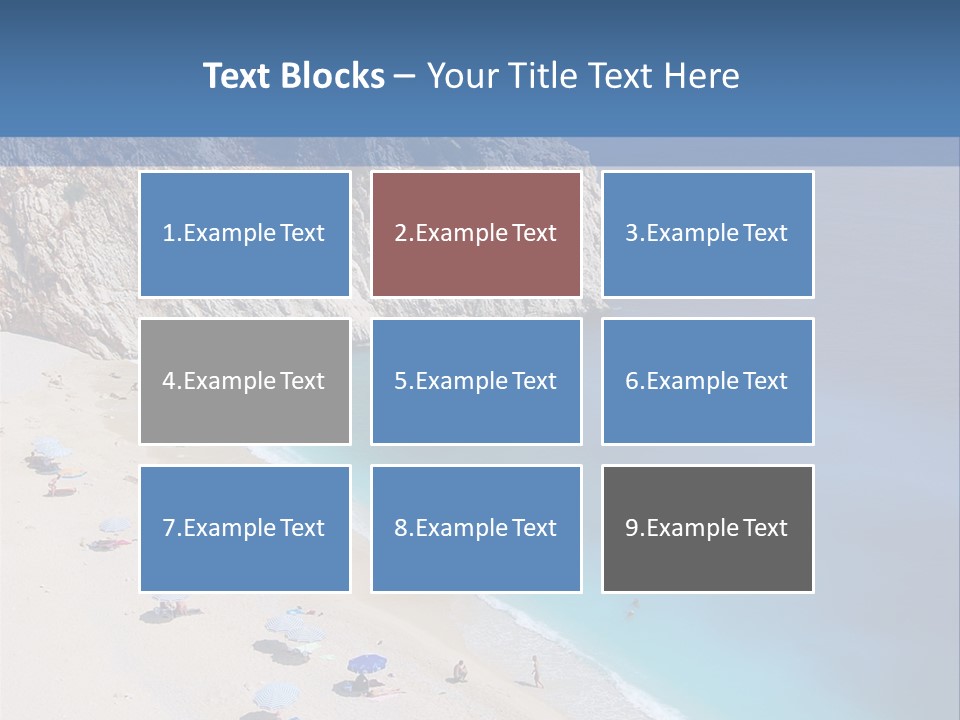 Scenic Paradise Exotic PowerPoint Template