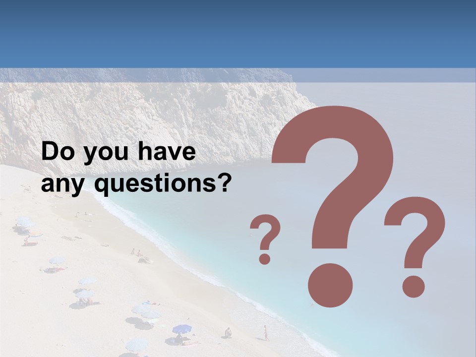 Scenic Paradise Exotic PowerPoint Template