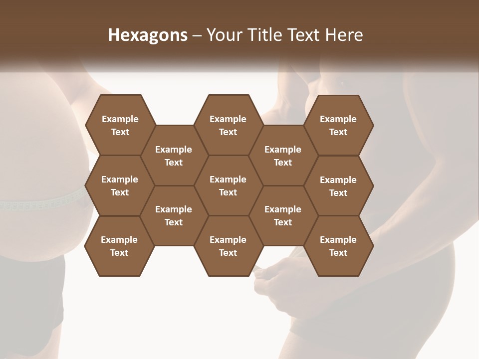 Lifestyle Shadows Man PowerPoint Template