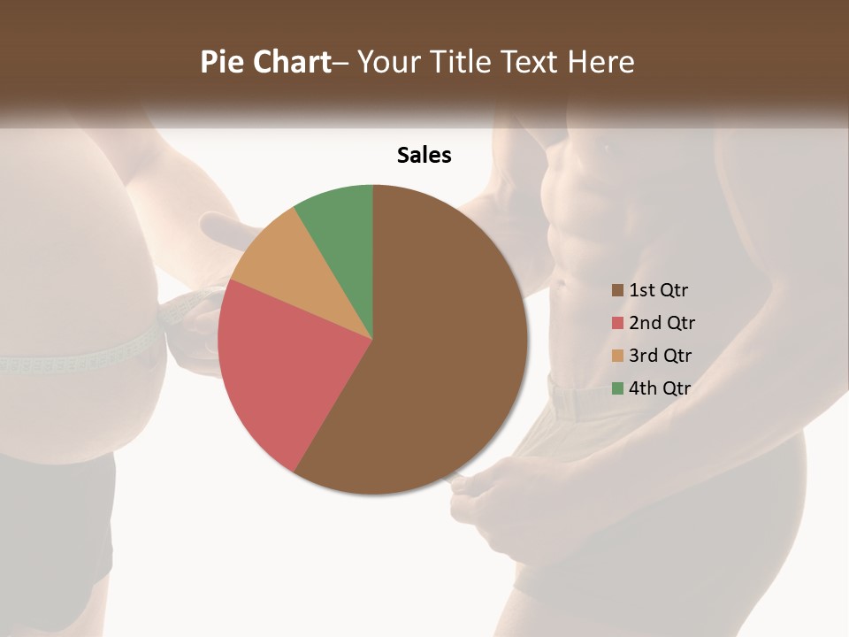 Lifestyle Shadows Man PowerPoint Template